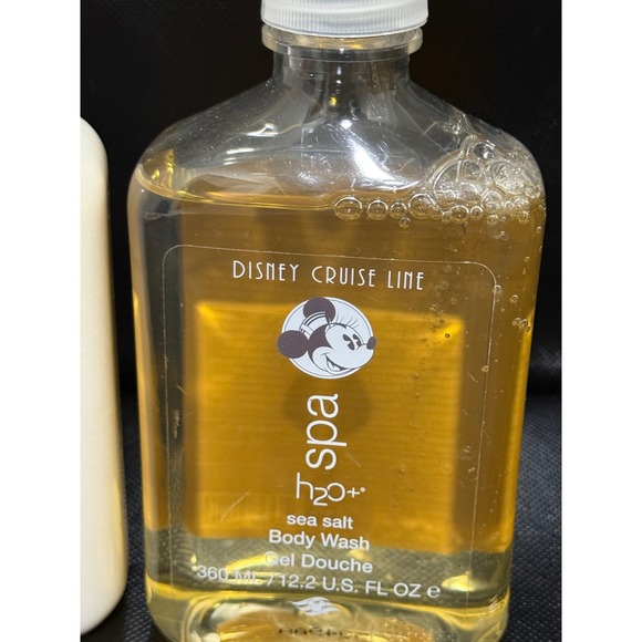 Disney Cruise‎ Line H2O+ Sea Salt Lotion Body Wash Set Mickey Spa Travel